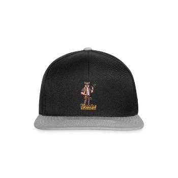 Photographe appareil photo Grand-père Photographie Grand-père Photographe - Casquette snapback - noir/gris - Devant