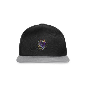Athletics Ready To Run Color Splash - Snapback Cap - Schwarz/Grau - Vorne