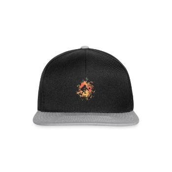 Volleyball Setter Color Splash - Casquette snapback - noir/gris - Devant
