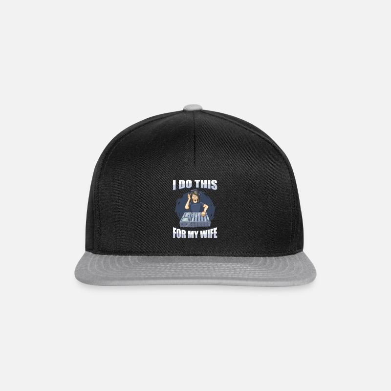 Tontechniker Sound Audio Engineer - Snapback Cap - Schwarz/Grau