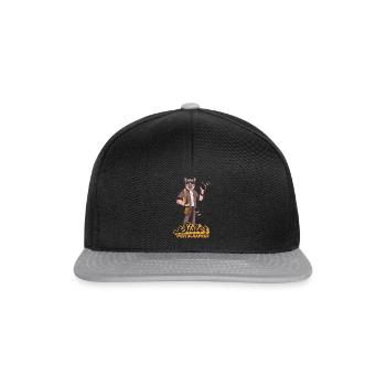 Photographie d’appareil photo Sœur Photographe - Casquette snapback - noir/gris - Devant