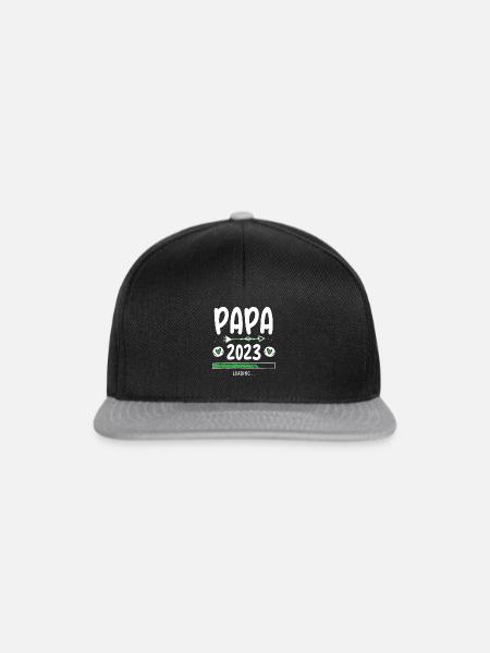 Papa 2023 Loading - Snapback Cap - Schwarz/Grau