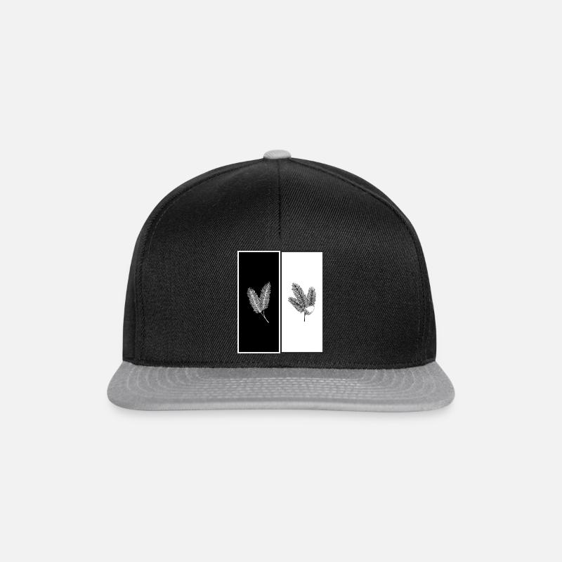 Pine Branch - Snapback Cap - Schwarz/Grau
