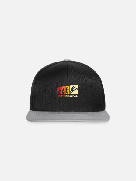 Dachdecker Evolution Dachdecken - Snapback Cap - Schwarz/Grau