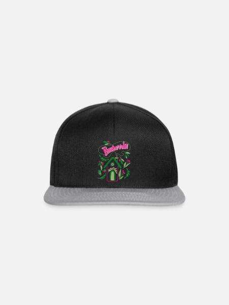 Bauherrin Eigenheim Damen - Snapback Cap - Schwarz/Grau