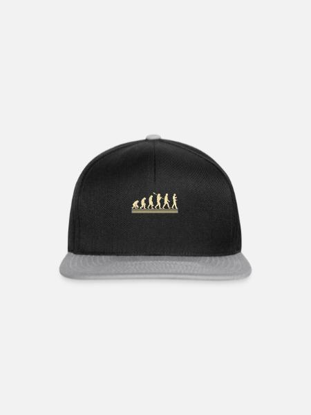 Ingenieur-evolution - Snapback Cap - Schwarz/Grau