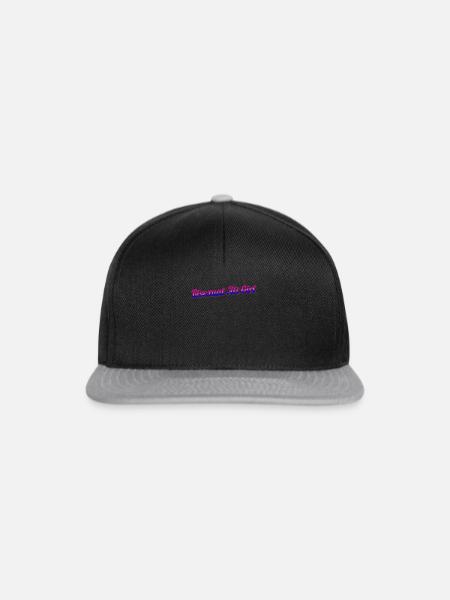 Bisexuell Stolz Bi Stolz Bisexuell Flagge - Snapback Cap - Schwarz/Grau