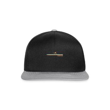 Running Runner Half Marathon - Snapback Cap - black/grey - Front