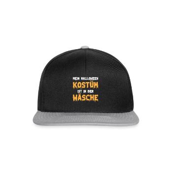 Halloween Lustige Halloween Sprüche I Halloween Lu - Snapback Cap - Schwarz/Grau - Vorne