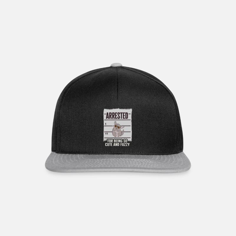 Chinchilla - Snapback Cap - Schwarz/Grau