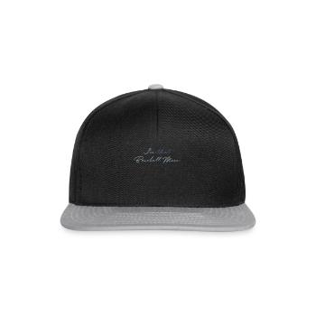 I'm That Baseball Mom - Snapback Cap - black/grey - Front