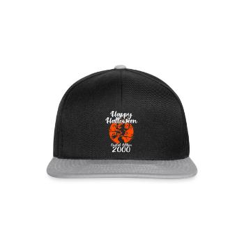 happy halloween Limited edition 2000 - Snapback Cap - black/grey - Front