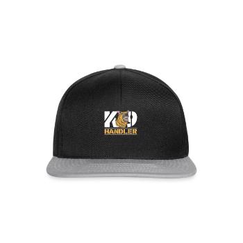 Dog trainer Dog trainer - Snapback Cap - black/grey - Front