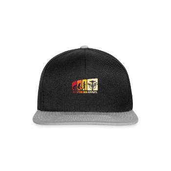 Spengler Evolution Bauspengler - Casquette snapback - noir/gris - Devant