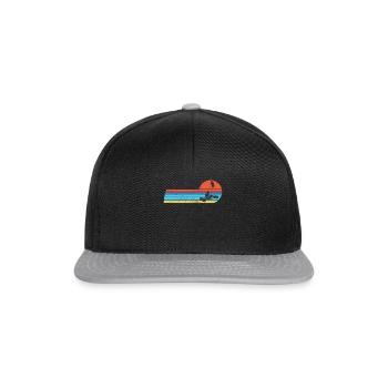 Beach Kite Windracer Land Kite Kite Beach Sailor - Casquette snapback - noir/gris - Devant