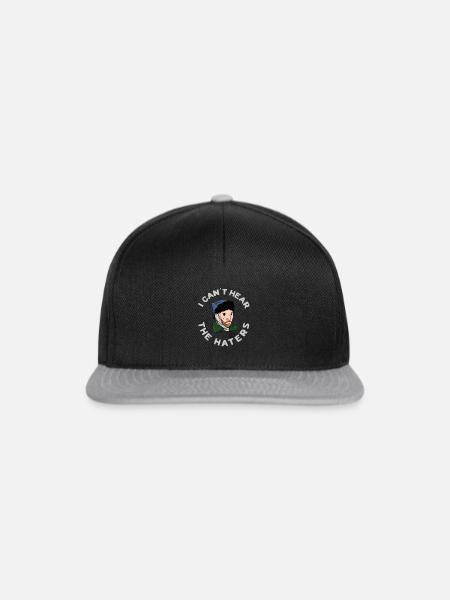 Van Gogh Kunstliebhaber - Snapback Cap - Schwarz/Grau