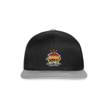les années d'excellences octobre 2005. - Casquette snapback - noir/gris - Devant