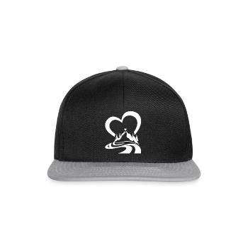 Mountain Heart Outdoor Trekking Mountain Hiking - Snapback Cap - black/grey - Front
