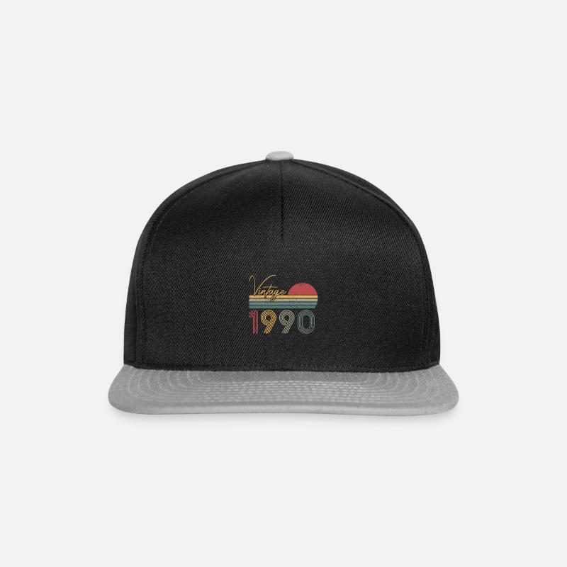 1990 Édition limitée - Casquette snapback - noir/gris