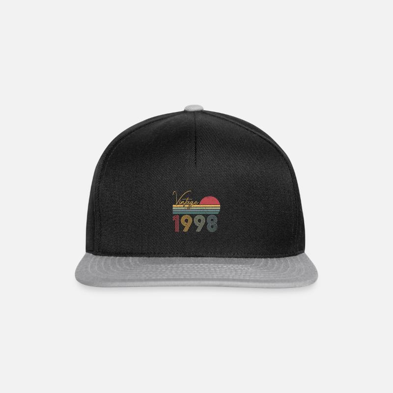 1998 Limited Edition - Snapback Cap - Schwarz/Grau