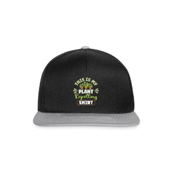 Amoureux des plantes Jardinage Jardiniers - Casquette snapback - noir/gris - Devant