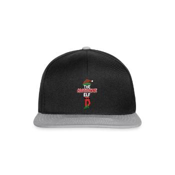 L’incroyable elfe génial - Casquette snapback - noir/gris - Devant