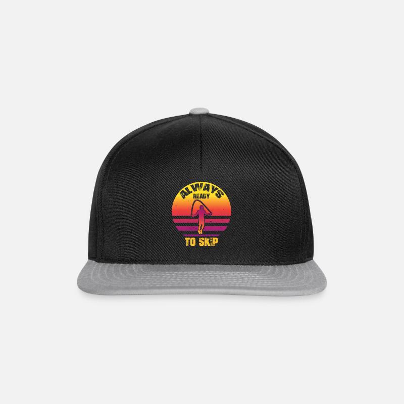 Speed Rope Skipping - Snapback Cap - black/grey