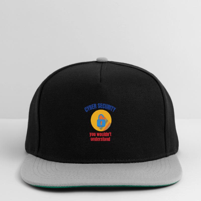 Cybersecurity - IT Security Computer Scientist Snapback Cap