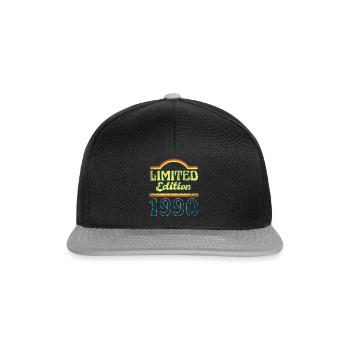 Limited Edition 1990 Vintage - Snapback Cap - black/grey - Front