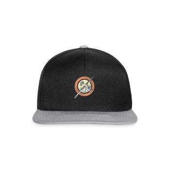 Angler Gift Idea Hobby Fishing - Casquette snapback - noir/gris - Devant