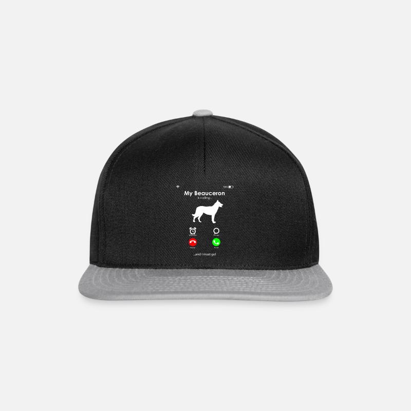 Beauceron - Casquette snapback - noir/gris