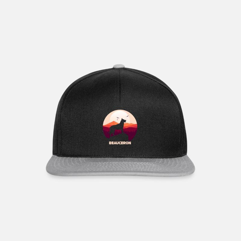 Beauceron - Casquette snapback - noir/gris