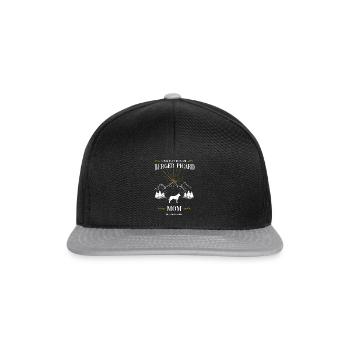 Berger de Picardie - Berger Picard - Snapback Cap - Schwarz/Grau - Vorne
