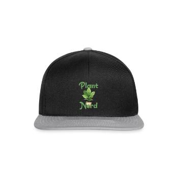 Plante Nerd Plante d’intérieur Plant Lover Ficus - Casquette snapback - noir/gris - Devant