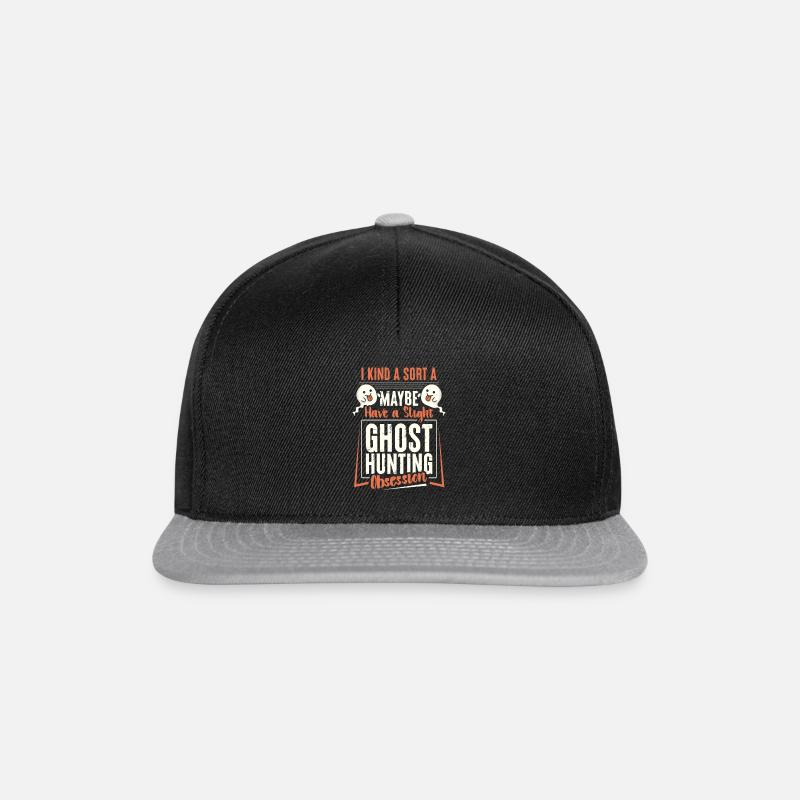A Short Ghost Hunting Obsession - Snapback Cap - Schwarz/Grau