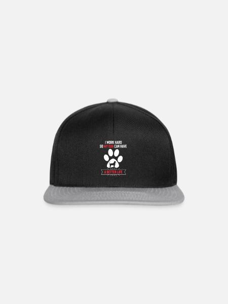 Broholmer - Snapback Cap - Schwarz/Grau