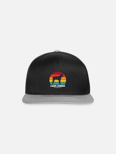 Cane Corso - Snapback Cap - Schwarz/Grau