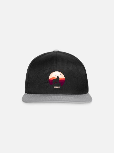 Collie - Snapback Cap - Schwarz/Grau
