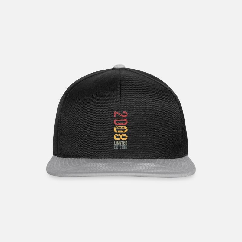 2008 Limited Edition - Snapback Cap - Schwarz/Grau