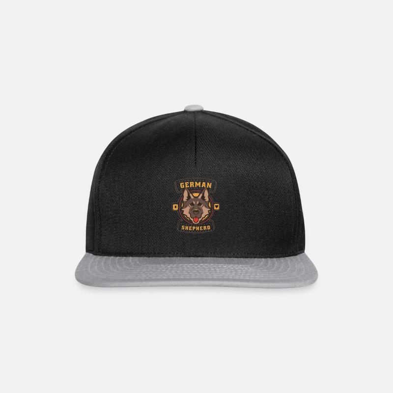 Die Treue Seele der Schäferhund - Snapback Cap - Schwarz/Grau