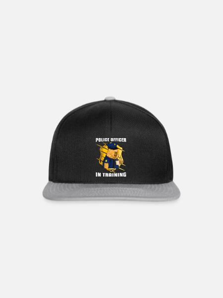 Polizei Ausbildung - Snapback Cap - Schwarz/Grau