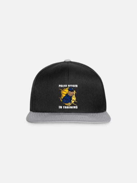 Polizei Ausbildung - Snapback Cap - Schwarz/Grau