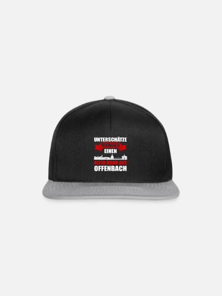 Offenbach - Snapback Cap - Schwarz/Grau
