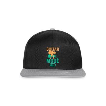 Weekend Mode On - Bass Guitar Player Bass Guitaris - Snapback Cap - Schwarz/Grau - Vorne