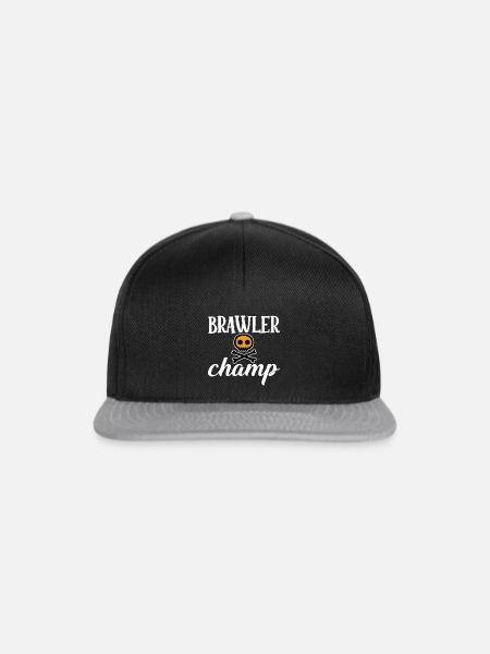 Brawler Champ 4 - Snapback Cap - Schwarz/Grau