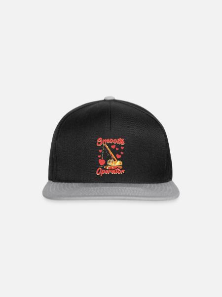 Smooth Operator - Snapback Cap - Schwarz/Grau