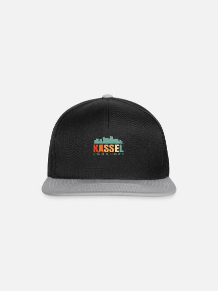 Kassel - Snapback Cap - Schwarz/Grau