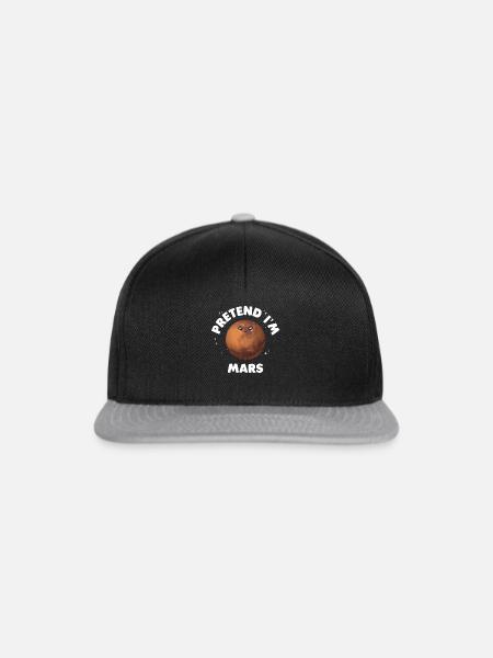Mars - Snapback Cap - Schwarz/Grau