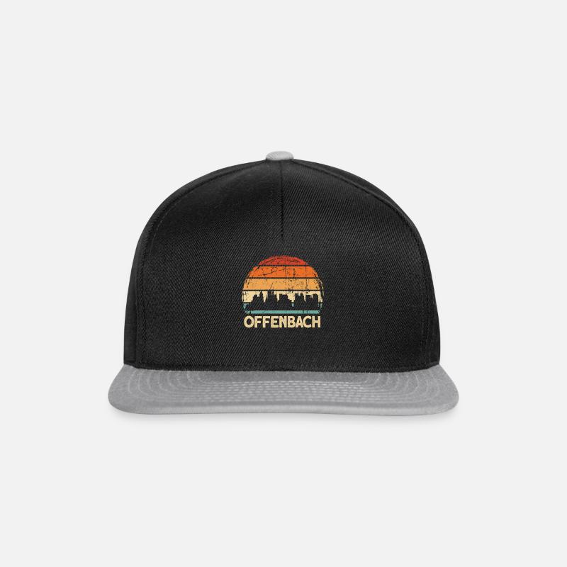 Offenbach - Snapback Cap - Schwarz/Grau