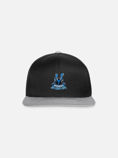 Magdeburg ein Leben lang - Snapback Cap - Schwarz/Grau